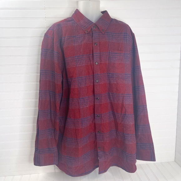 NWT Blake Shelton Land's End Flannel XXL - Picture 1 of 10